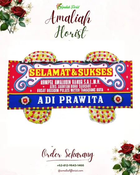 Papan Bunga Ucapan Selamat Sukawali